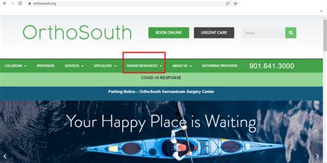 orthosouth|orthosouth patient portal.